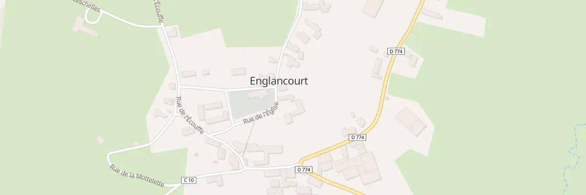 Plan du 5 Rue de l’Eglise à Englancourt