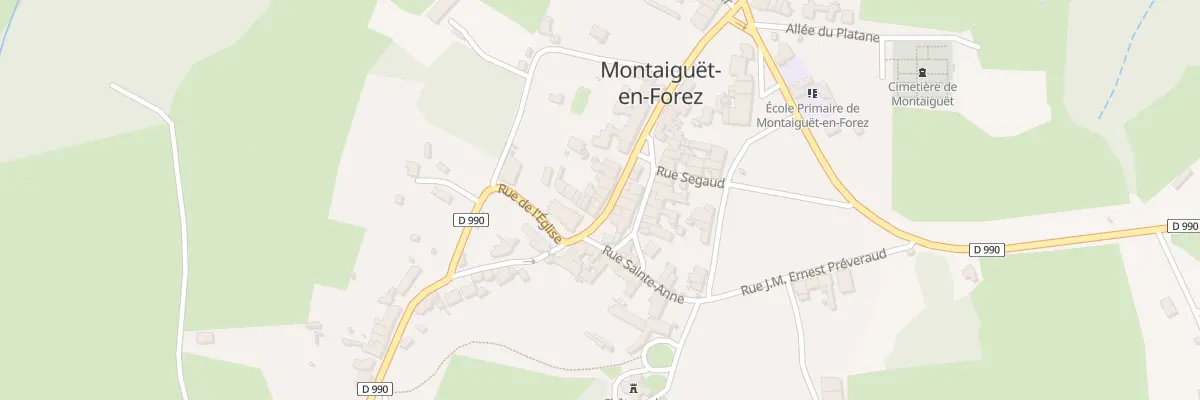 Plan du 5 Rue Pierre de la Fin à Montaiguët-en-Forez