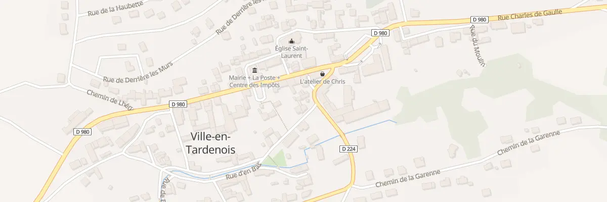Plan du 2 Rte de Jonquery à Ville-en-Tardenois