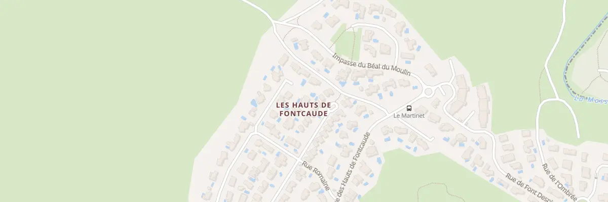 Plan du 32 Rue de la Colline du Couchant à Juvignac