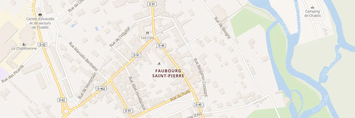 Plan du 3 Rue de Chichée à Chablis