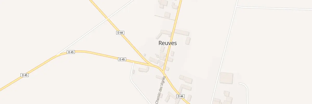 Plan du 5 Rue de Villevenard à Reuves