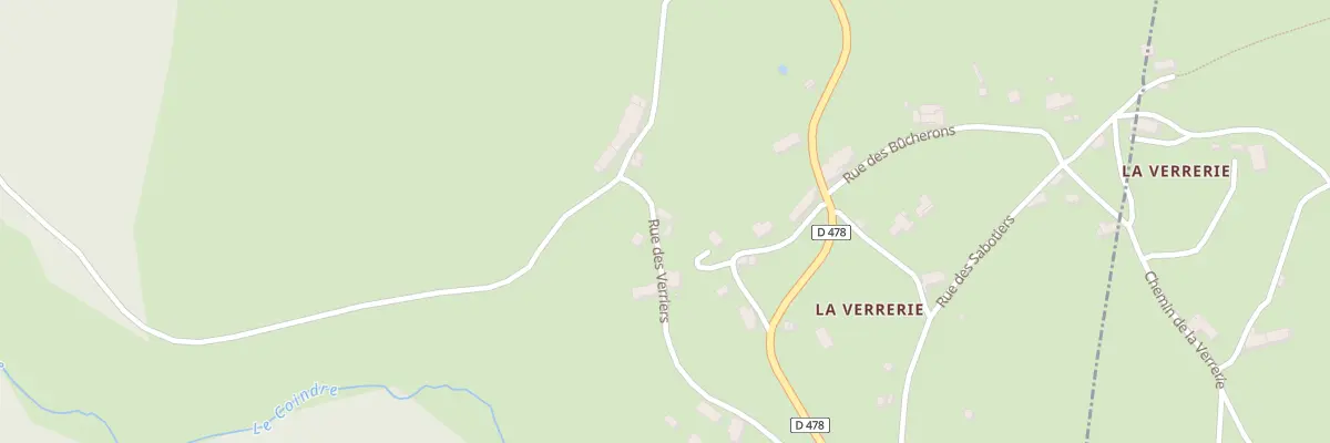 Plan du 26 Rue des Verriers à Saint-Nicolas-des-Biefs