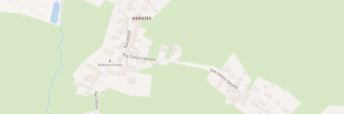 Plan du 36 Rue Gaston Genarte à Hon-Hergies