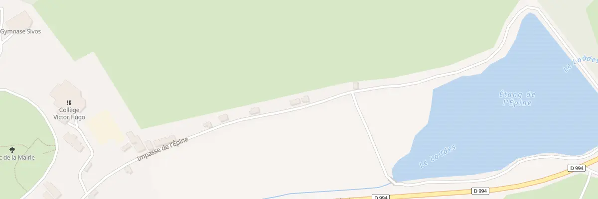 Plan du 35 Rue de l’Epine au Donjon
