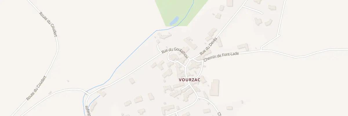 Plan du 2 Rue du Barri à Sanssac-l’Église