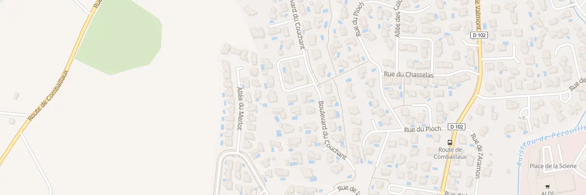 Plan du 128 Rue du Roch à Saint-Gély-du-Fesc