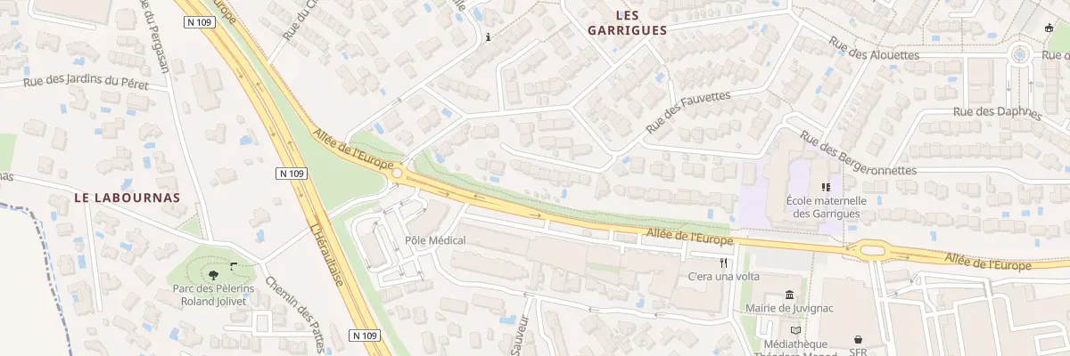 Plan du 17 Imp des Mouettes à Juvignac