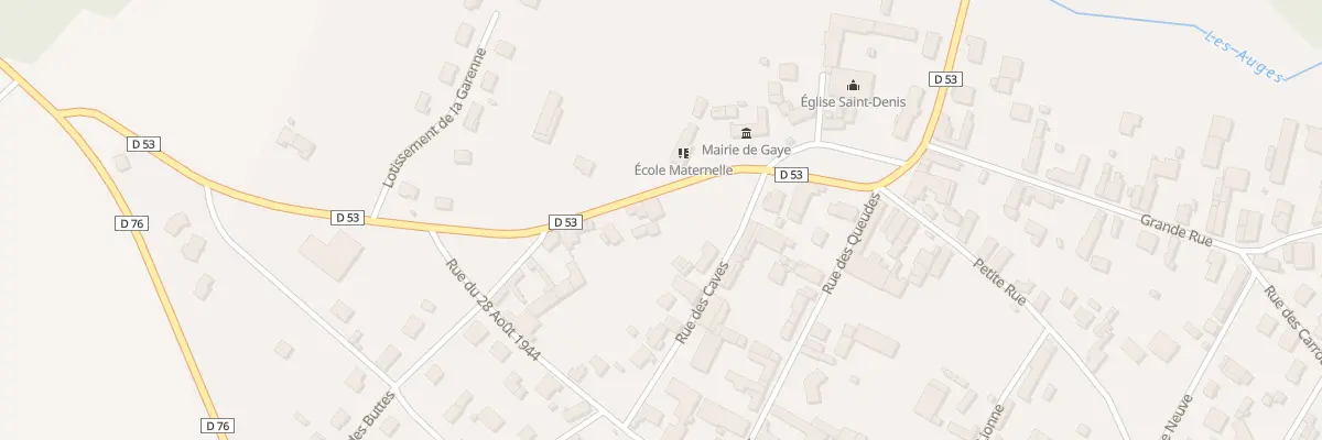 Plan du 5 Rue de Sezanne à Gaye