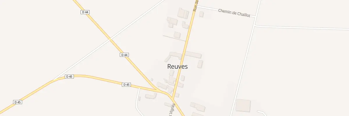 Plan du 9 Rue de Villevenard à Reuves