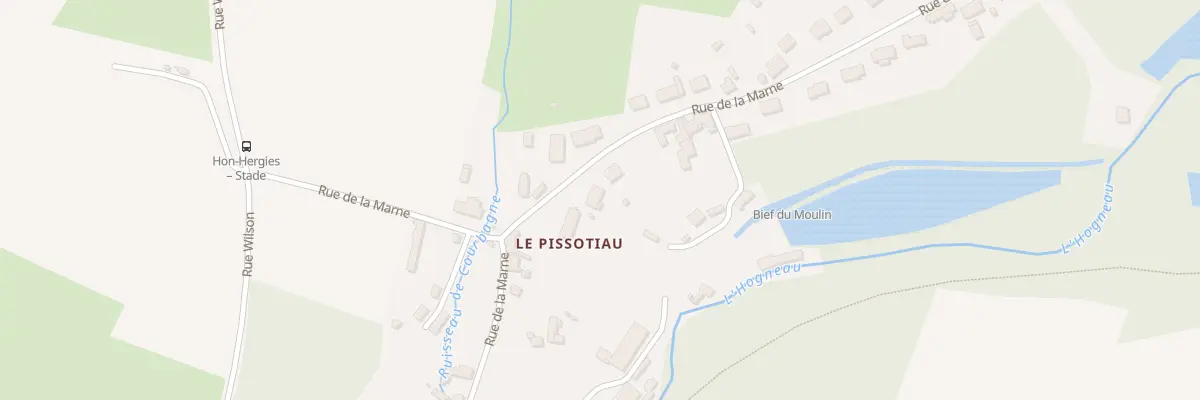 Plan du 39T Rue de la Marne à Hon-Hergies