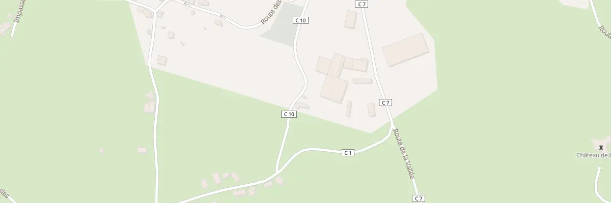 Plan du 197 Le Clou à Saint-Péreuse