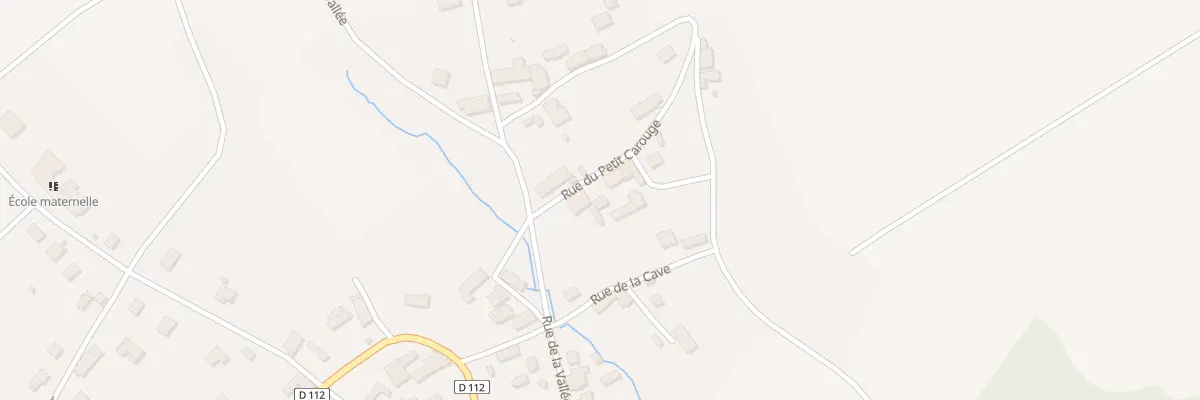 Plan du 2 Rue du Petit Carouge à Neuvy-Sautour