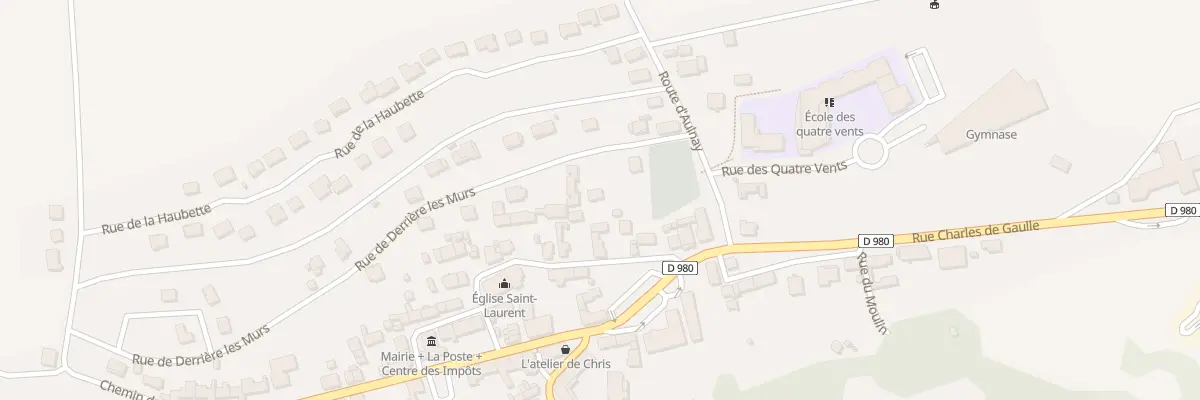 Plan du 3 Rue de Derriere les Murs à Ville-en-Tardenois