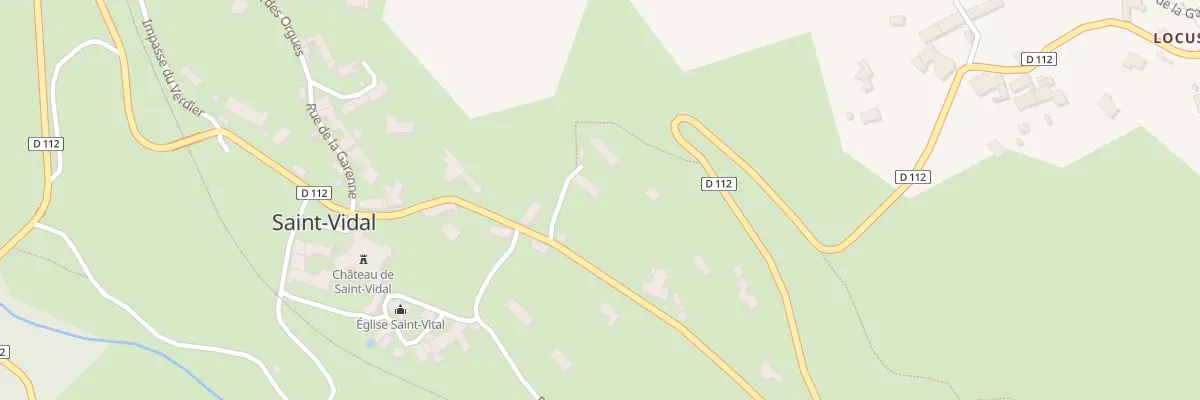 Plan du 5002 Les Vignes à Saint-Vidal