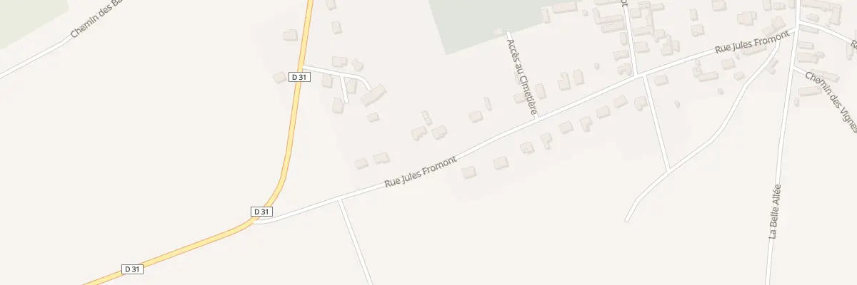 Plan du 36 Rue Jules Fromont à Estissac