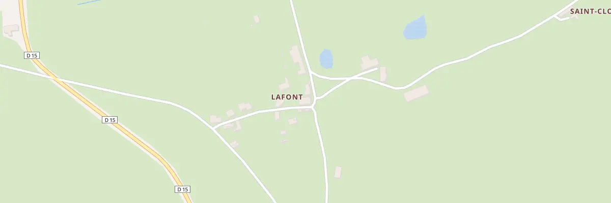 Plan du 7 Lafont à Montaiguët-en-Forez