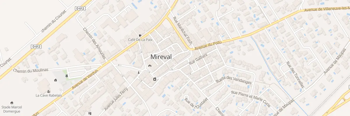 Plan du 9 Gr Grand Rue à Mireval
