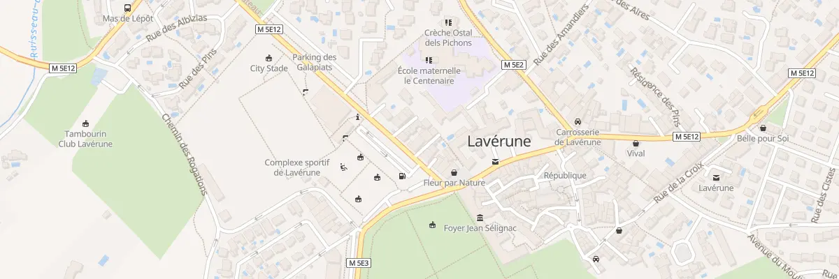 Plan du 20 Imp des Marronniers à Lavérune
