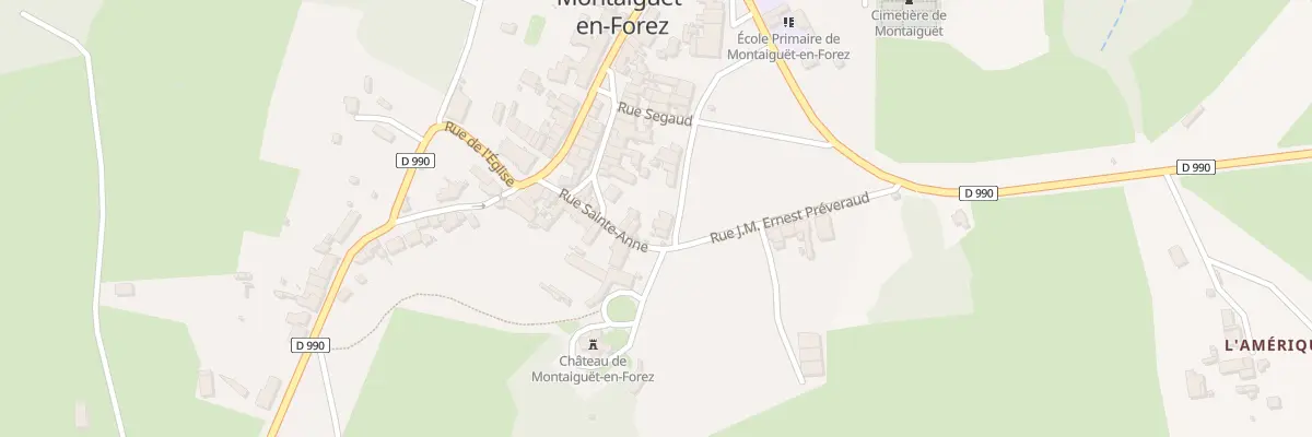 Plan du 3 Pl du Champ de Foire à Montaiguët-en-Forez