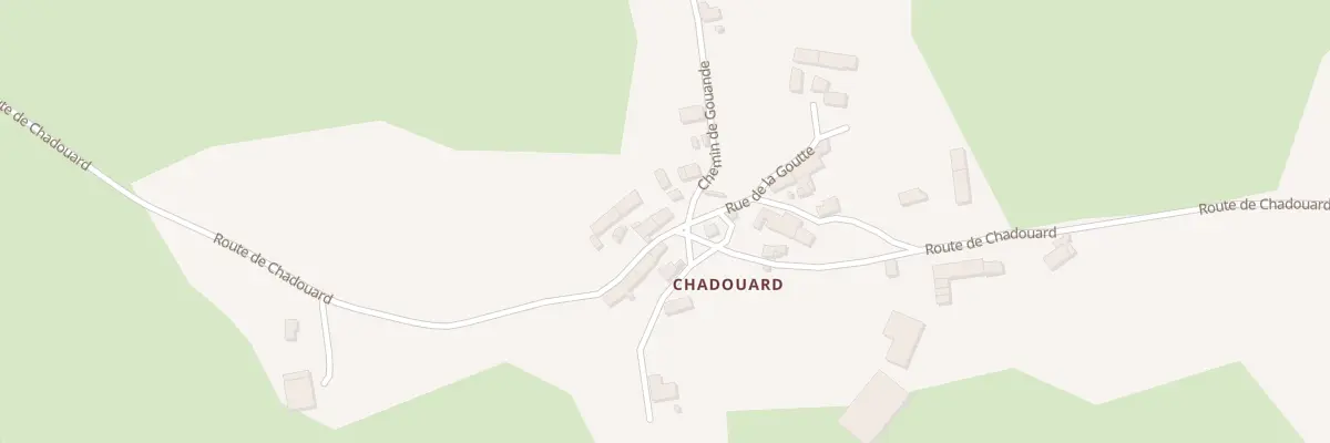 Plan du 5248 Chadouard à Chomelix