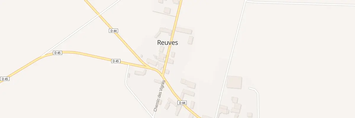 Plan du 4 Rue de Villevenard à Reuves