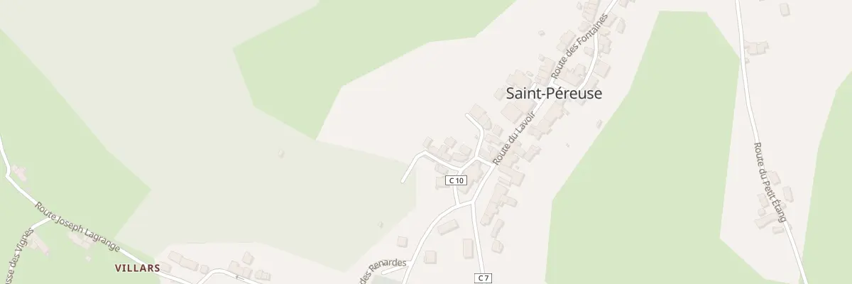 Plan du 57 Le Bourg à Saint-Péreuse