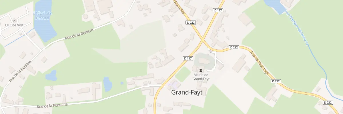 Plan du 10 Rue La Place à Grand-Fayt