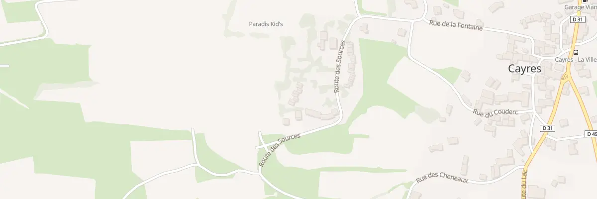 Plan du 5354 Cayre La Ville à Cayres
