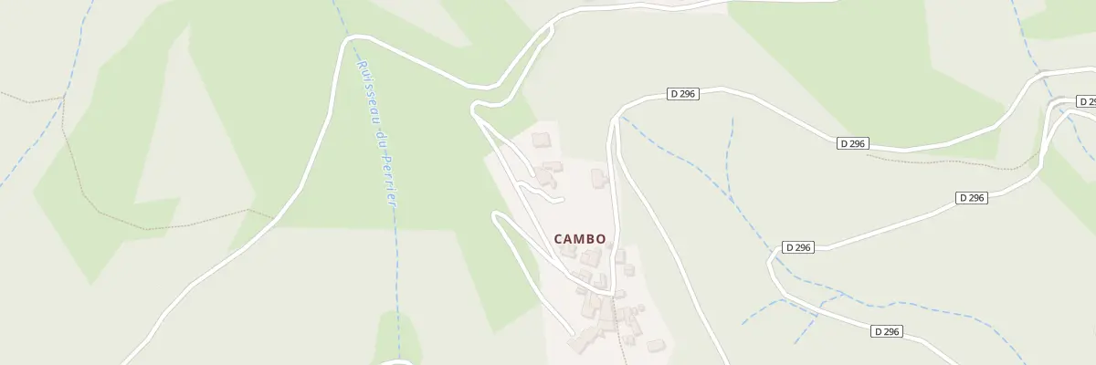 Plan du 5112 Le Village de Cambo à La Cadière-et-Cambo