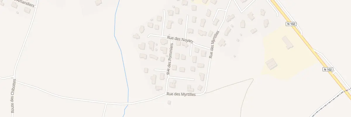 Plan du 45 Rue des Pommiers à Bains