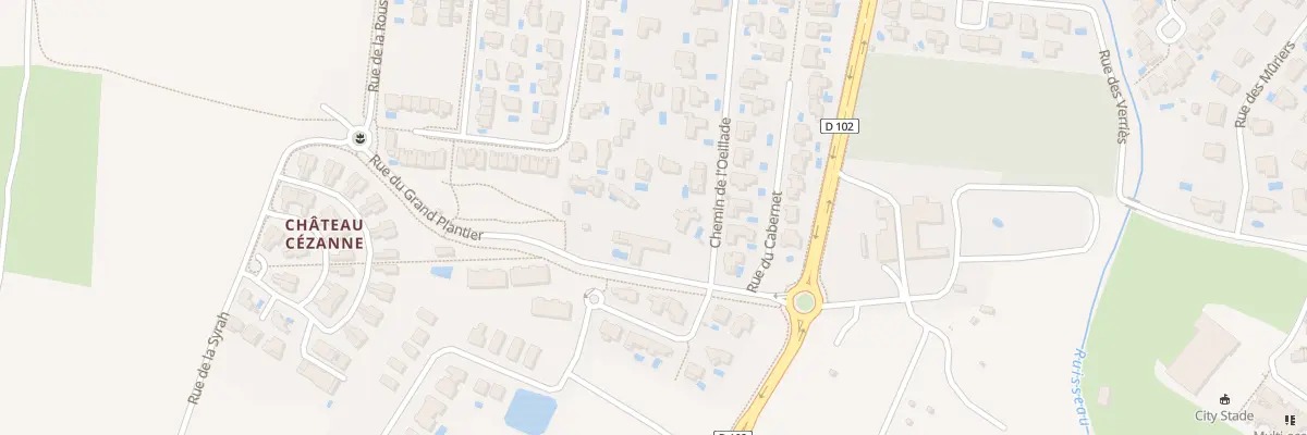 Plan du 23 Rue de l’Oeillade à Saint-Gély-du-Fesc