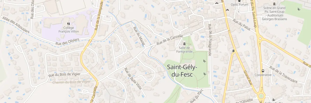 Plan du 189 Rue de la Cannelle à Saint-Gély-du-Fesc
