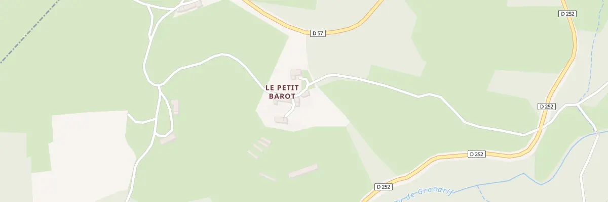 Plan du 5226 Le Petit Barot à Grandrif