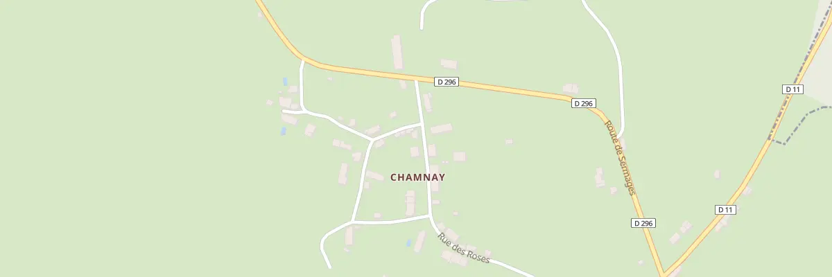 Plan du 34 Chamnay à Maux