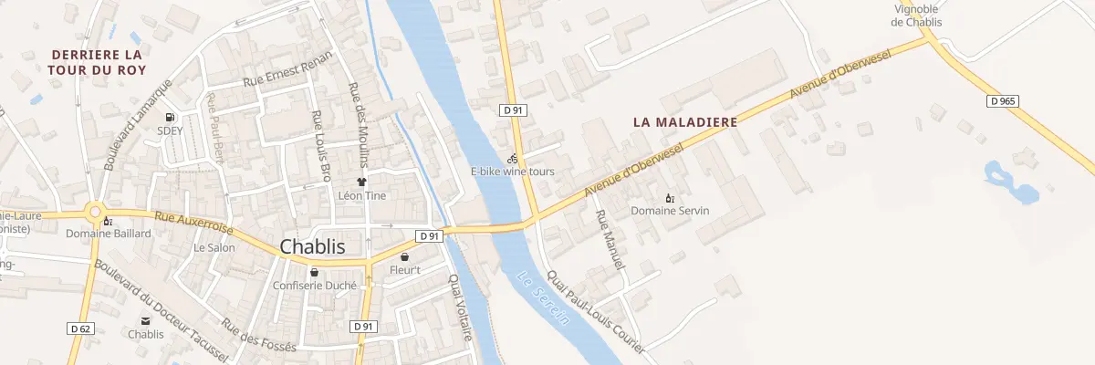 Plan du 2 Av Jean Jaures à Beine