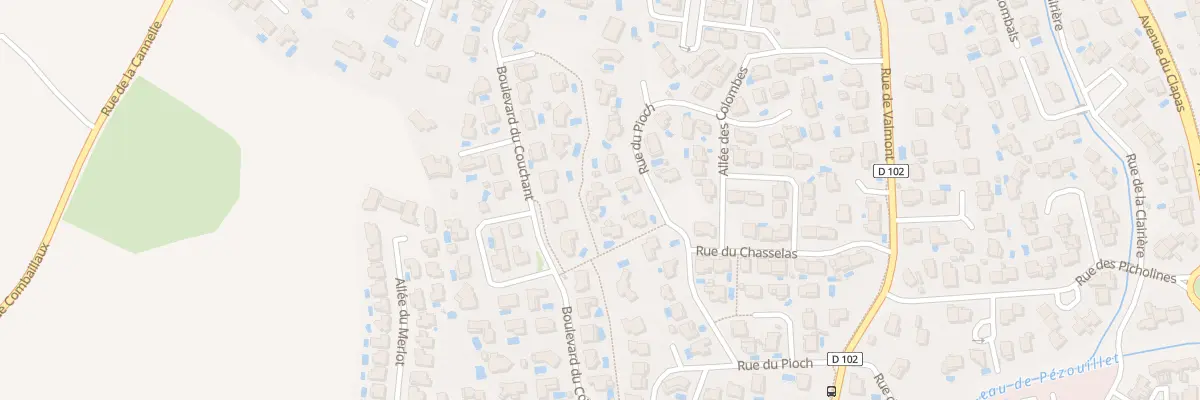 Plan du 245 Rue du Pioch à Saint-Gély-du-Fesc