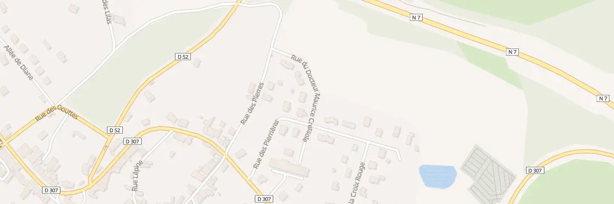 Plan du 3 Rue du Doc Maurice Cressole à Saint-Martin-d’Estréaux