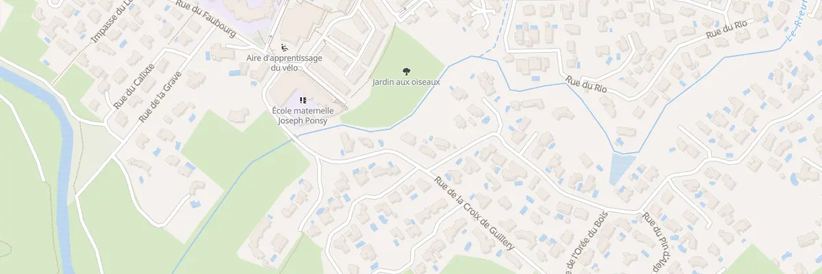 Plan du 261 Rue de la Croix de Guillery à Grabels