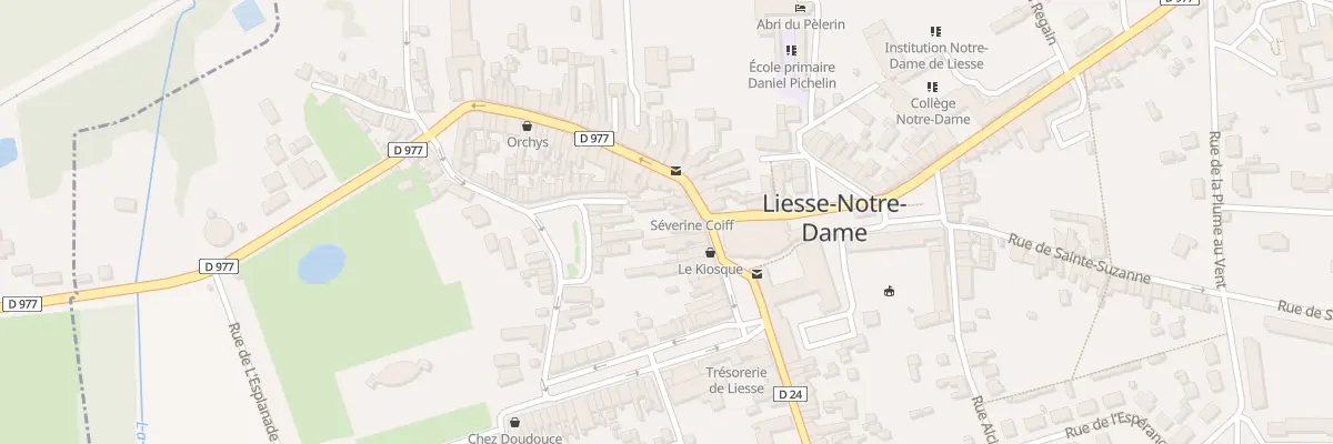 Plan du 1 Rue du General de Gaulle à Liesse-Notre-Dame