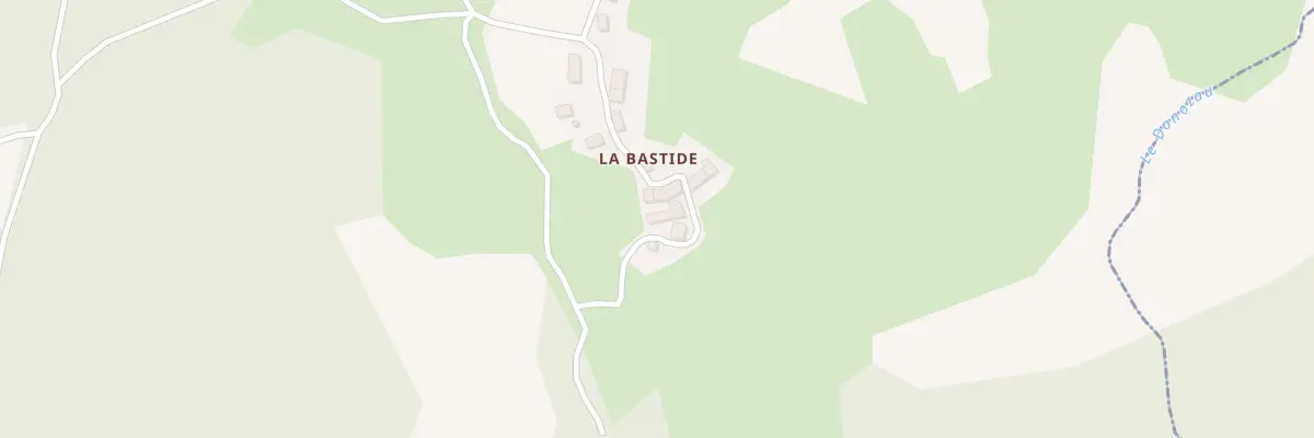 Plan du 5011 La Bastide à Rocles