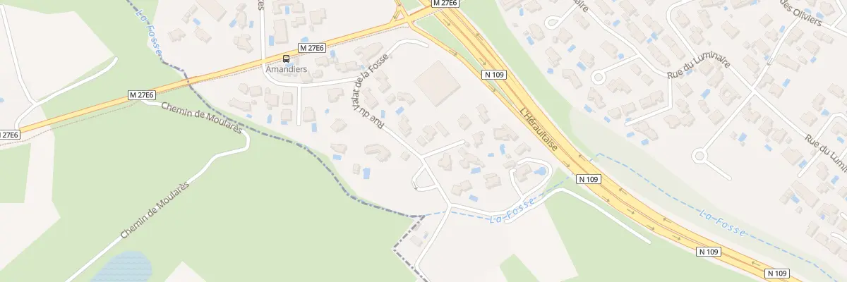 Plan du 11T Che du Valat de la Fosse à Juvignac