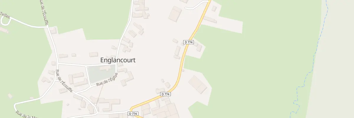 Plan du 5 Rue Saint Nicolas à Englancourt