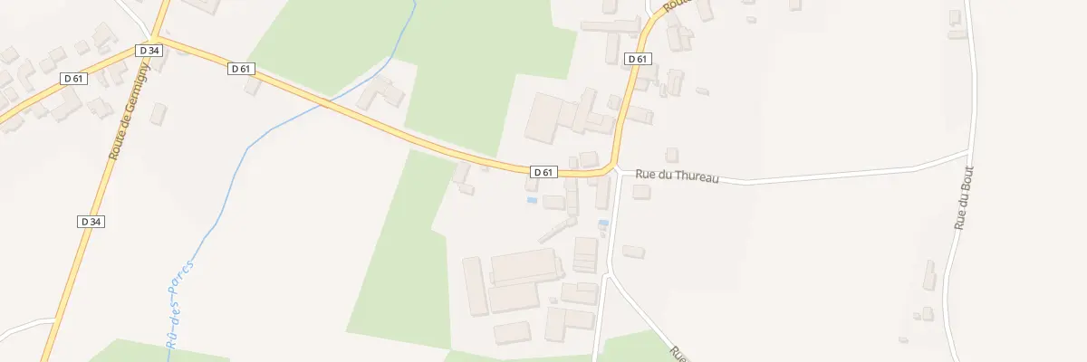 Plan du 24 Rte d’Ervy à Beugnon