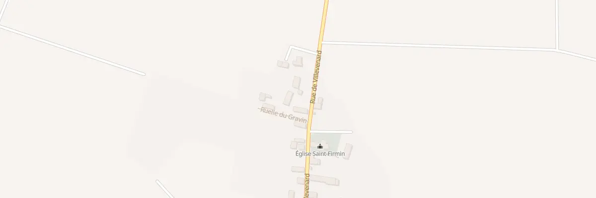 Plan du 25 Rue de Villevenard à Reuves