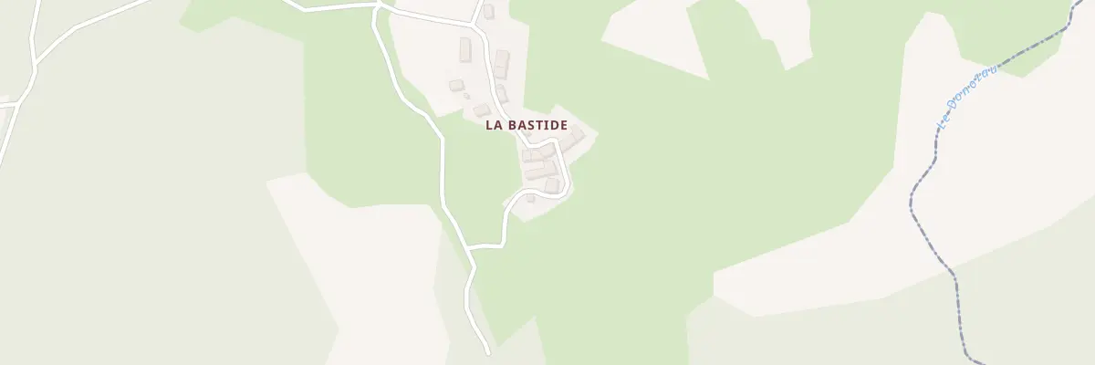 Plan du 5013 La Bastide à Rocles