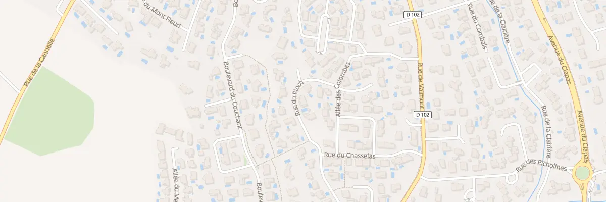 Plan du 313 Rue du Pioch à Saint-Gély-du-Fesc