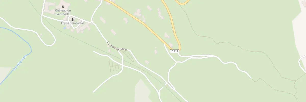 Plan du 5041A Champ du Pecher à Saint-Vidal