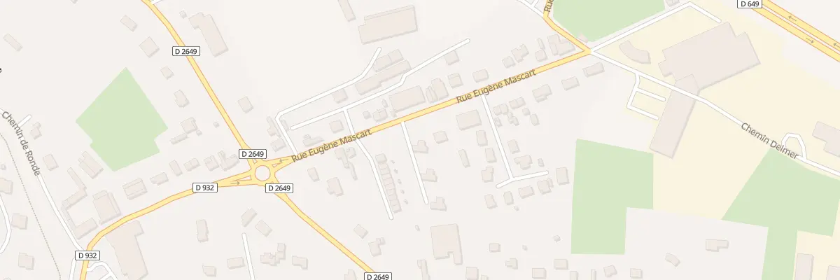 Plan du 36 Rue Eugène Mascart à Bavay