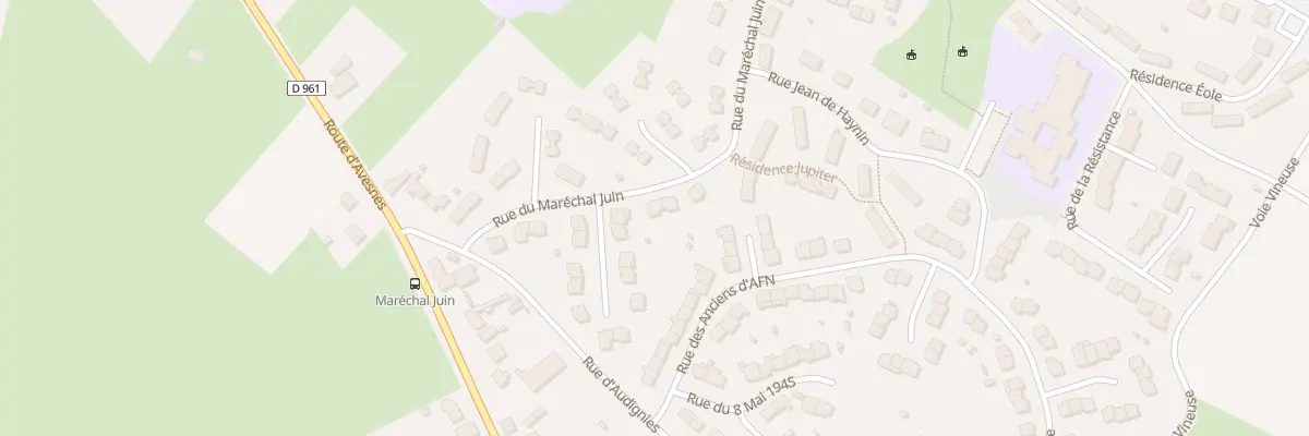 Plan du 16 Res Les Iris Rue du Mal Juin à Bavay